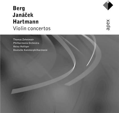 Thomas Zehetmair, Berg A./Hartmann/Janacek L. & Berg A./Hartmann/Janacek L. - Violinkonzerte
