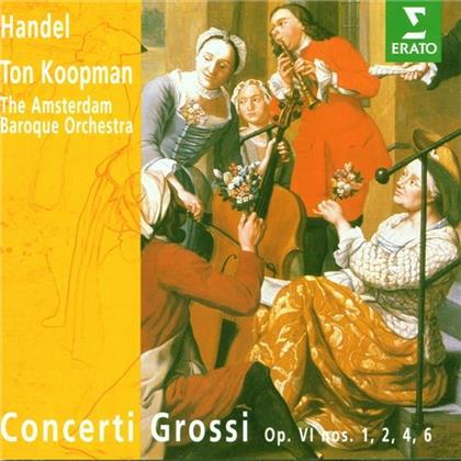 Koopman Ton / Amsterdam Baroque Orch. & Georg Friedrich Händel (1685-1759) - Concerti Grossi Op6