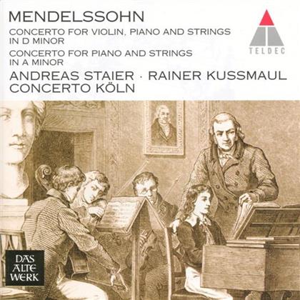 Staier/Kussmaul & Felix Mendelssohn-Bartholdy (1809-1847) - Klavier-,Violinkonzert