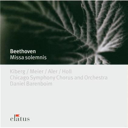 Barenboim/Kiberg/Meier/Aler & Ludwig van Beethoven (1770-1827) - Missa Solemnis (2 CDs)