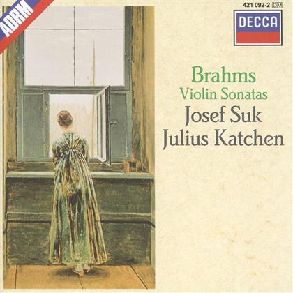 Suk/Katchen & Johannes Brahms (1833-1897) - Violinsonaten 1-3