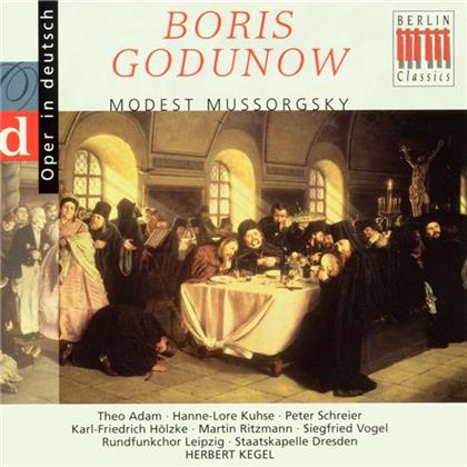 Adam/Kuhse/Kegel/Sd & Modest Mussorgsky (1839-1881) - Boris Godunow (Qs,Deutsch)