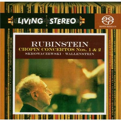 Arthur Rubinstein & Frédéric Chopin (1810-1849) - Living Stereo: Klavierkonzerte 1+2 (SACD)