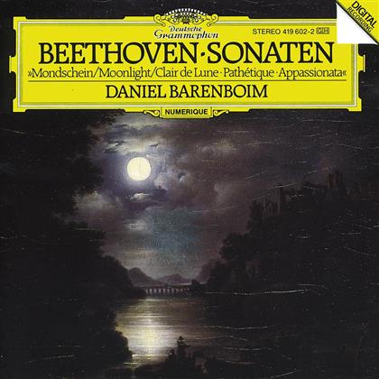 Daniel Barenboim & Ludwig van Beethoven (1770-1827) - Klaviersonaten 8,14,23