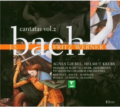 Fritz Werner & Johann Sebastian Bach (1685-1750) - Kantaten Vol.2 (10 CDs)