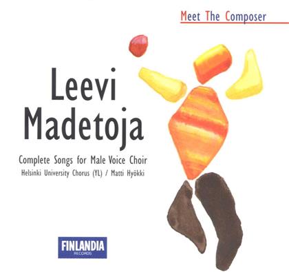 Helsinki Uni Choir & Leevi Madetoja (1887-1947) - Lieder Für Männerchor Komplett (2 CDs)
