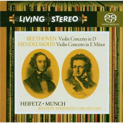 Jascha Heifetz & Ludwig van Beethoven (1770-1827) - Living Stereo - Violinkonzert (SACD)