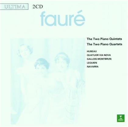 Hubeau Jean / Quat.Via Nova & Gabriel Fauré (1845-1924) - Quartette/Quintette (2 CDs)