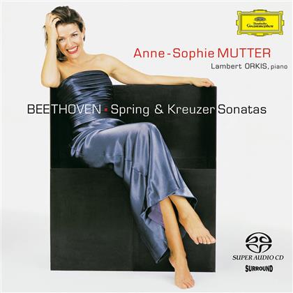 Ludwig van Beethoven (1770-1827), Anne-Sophie Mutter & Lambert Orkis - Violinsonaten 5+9 (SACD)