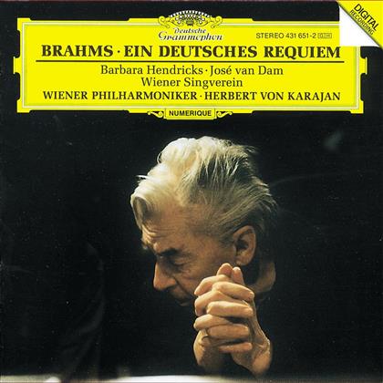 Johannes Brahms (1833-1897), Herbert von Karajan & Wiener Philharmoniker - Deutsches Requiem