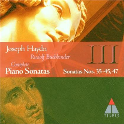 Rudolf Buchbinder & Joseph Haydn (1732-1809) - Klaviersonaten 35-45,47 Vol.3 (2 CDs)