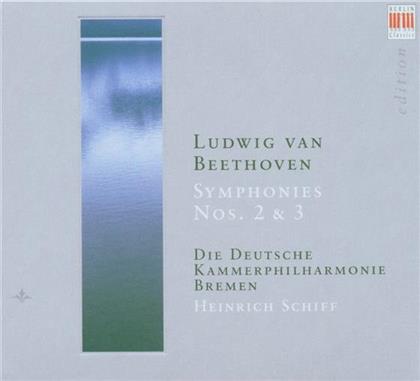 Schiff Heinrich / Dkp & Ludwig van Beethoven (1770-1827) - Sinfonie 2+3