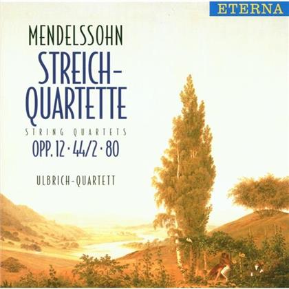 Ulbrich-Quartett & Felix Mendelssohn-Bartholdy (1809-1847) - Streichquartett Op.12,44,2,80