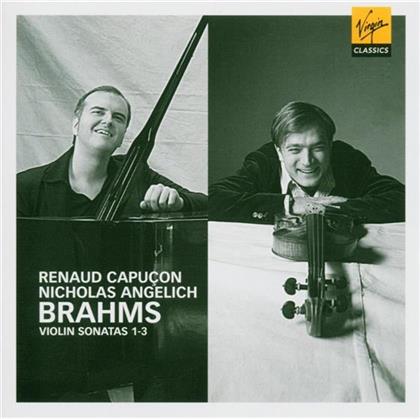 Capucon Renaud / Angelich Nicholas & Johannes Brahms (1833-1897) - Violinsonaten 1-3