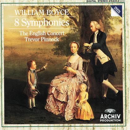 Pinnock Trevor / English Concert & William Boyce (1711-1779) - Sinfonie 1-8