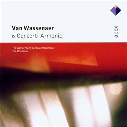 Unico Wilhelm van Wassenaer, Ton Koopman & Amsterdam Baroque Orchestra - 6 Concerti Armonici