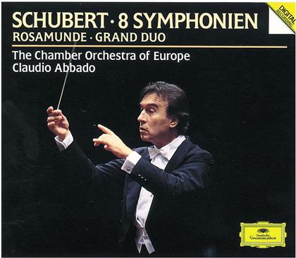 Abbado Claudio / Coe & Franz Schubert (1797-1828) - Sinfonie 1-6+8+9 (5 CDs)