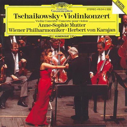 Peter Iljitsch Tschaikowsky (1840-1893), Herbert von Karajan, Anne-Sophie Mutter & Wiener Philharmoniker - Violinkonzert