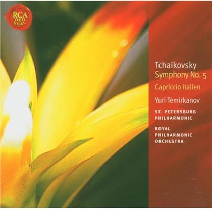 Yuri Temirkanov & Peter Iljitsch Tschaikowsky (1840-1893) - Classic Lib: Symphony 5
