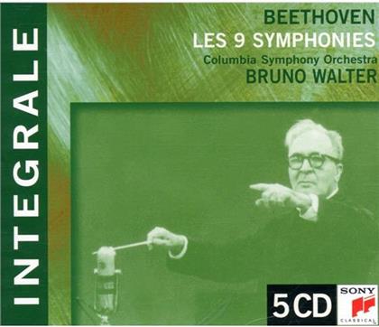Bruno Walter & Ludwig van Beethoven (1770-1827) - Beethoven Les 9 Symphonies (5 CDs)