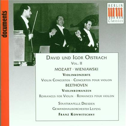 Oistrakh D./Oistrach I./Konwit - Violinkonzerte 2,5/2 Romanzen