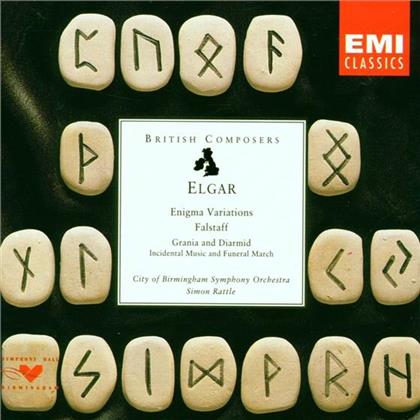 Sir Simon Rattle & Sir Edward Elgar (1857-1934) - Enigma Variationen/Falstaff