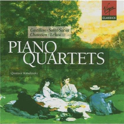 Quatuor Kandinsky & Saint-Saens C./Chausson/Lekeu - Klavierquartette (2 CDs)