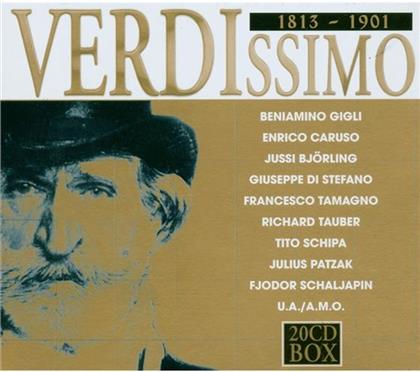 Div Orchester/Sänger-Innen & Giuseppe Verdi (1813-1901) - Verdissimo 1 (20 CDs)