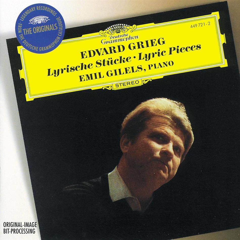 Emil Gilels & Edvard Grieg (1843-1907) - Lyrische Stücke