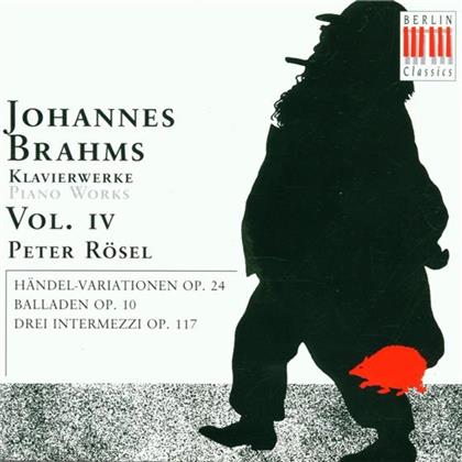 Peter Rösel & Johannes Brahms (1833-1897) - Klavierwerke 4