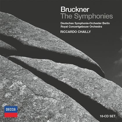 Riccardo Chailly & Anton Bruckner (1824-1896) - Sinfonie 0-9/Ouvertüre G-Moll (10 CDs)