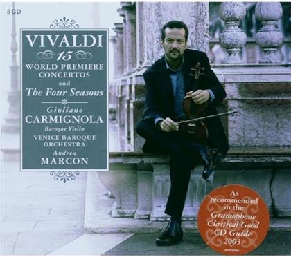 Various & Antonio Vivaldi (1678-1741) - Guiliano Carmignola & The Vbo (3 CDs)