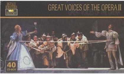 Div Sänger/Innen/Chanteurs/Eus & Div Komponisten - Great Voices Of Opera 2 (40 CDs)
