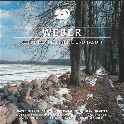 Sfo Innsbruck/Kammeror.Württem & Carl Maria von Weber (1786-1826) - Werke Für Klarinette Und Fagott