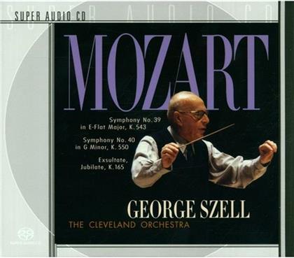 Szell G./Cleveland Or & Wolfgang Amadeus Mozart (1756-1791) - Sinfonie 39+40 (SACD)