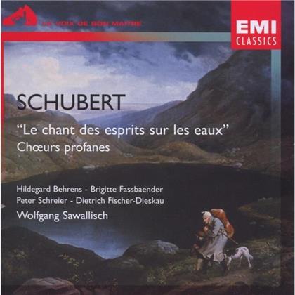 Wolfgang Sawallisch & Franz Schubert (1797-1828) - Choeurs Profanes