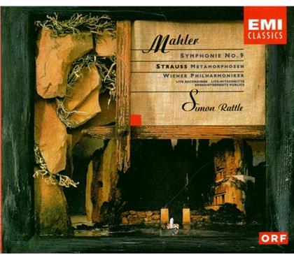 Sir Simon Rattle, Gustav Mahler (1860-1911) & Strauss R. - Sinfonie 9/Metamorphosen