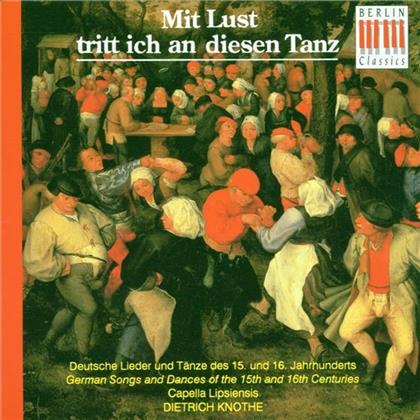 Knothe D./Capella Lipsiensis/+ - Deutsche Lieder Und Tänze Des 15.+16.Jh.