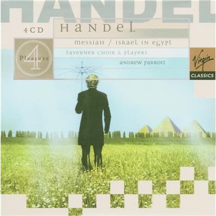 Andrew Parrott & Georg Friedrich Händel (1685-1759) - Messias/Israel In Aegypten (4 CD)