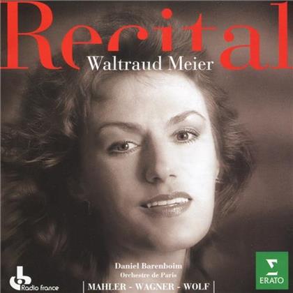 Waltraud Meier & Mahler G./Wagner R./Wolf - Kindertotenlieder/Wesendoncklie./Recital
