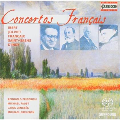 Friedrich / Faust / Lences & Ibert/Jolivet/Francaix/Saint-Saens - Concertos Francais (SACD)