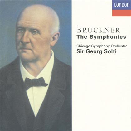 Solti Sir Georg / Cso & Anton Bruckner (1824-1896) - Sinfonie 0-9 (10 CDs)