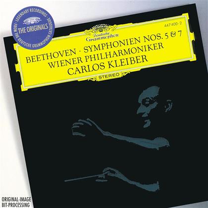 Ludwig van Beethoven (1770-1827), Carlos Kleiber & Wiener Philharmoniker - Sinfonie 5+7