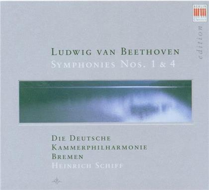 Schiff Heinrich / Dkp & Ludwig van Beethoven (1770-1827) - Sinfonie 1,4