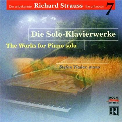 Stephan Vladar & Richard Strauss (1864-1949) - Klaviermusik M.Stephan Vladar