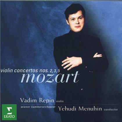 Vadim Repin & Wolfgang Amadeus Mozart (1756-1791) - Violinkonzert 2+3+5