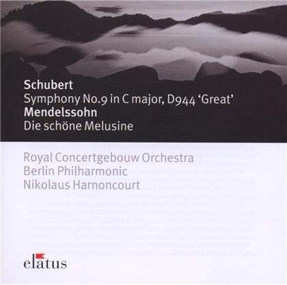 Nikolaus Harnoncourt & Schubert F./Mendelssohn F. - Sinfonie 9/Schöne Melusine