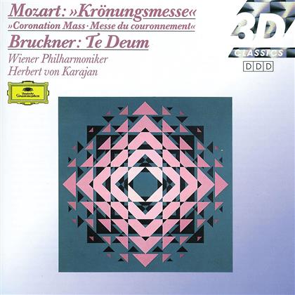 Mozart W.A./Bruckner A., Herbert von Karajan & Wiener Philharmoniker - Messe Krönung/Te Deum