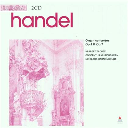 Herbert Tachezi & Georg Friedrich Händel (1685-1759) - Orgelkonzerte 1-6 - Komplett (2 CDs)