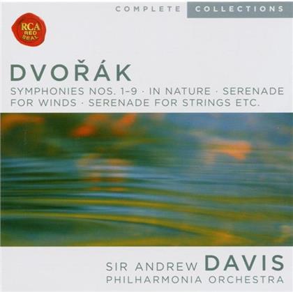 Andrew Davies & Antonin Dvorák (1841-1904) - Comp.Coll/The Symphonies (7 CDs)